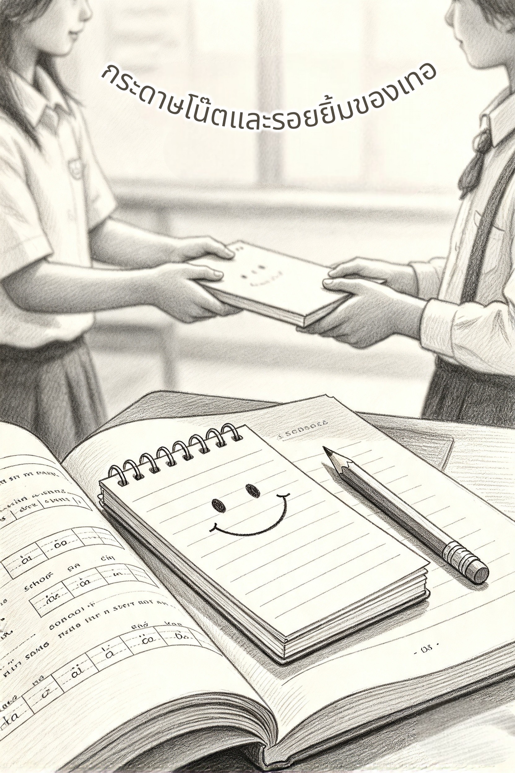 กระดาษโน๊ตกับรอยยิ้มของเทอ