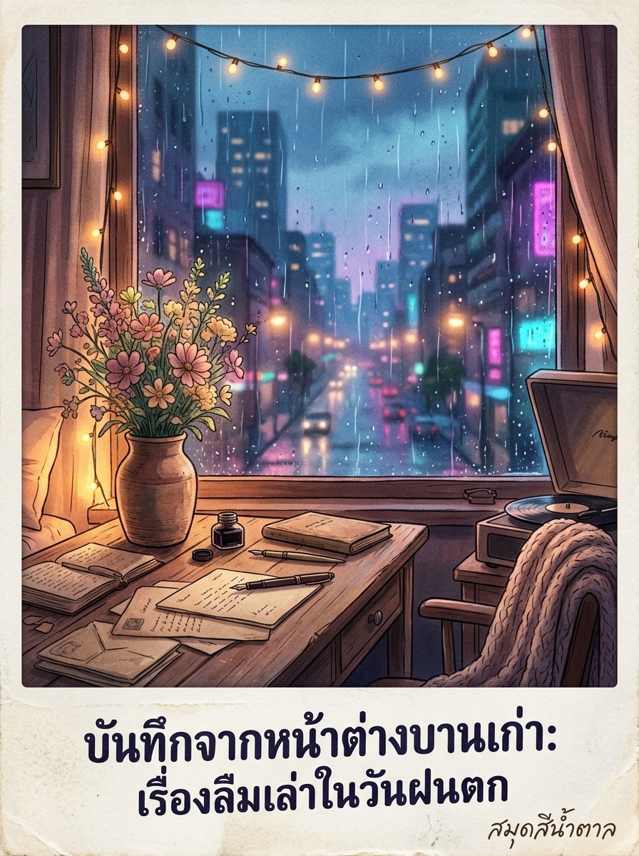 บันทึกจากหน้าต่างบานเก่า: เรื่องที่ลืมเล่าในวันที่ฝนตก