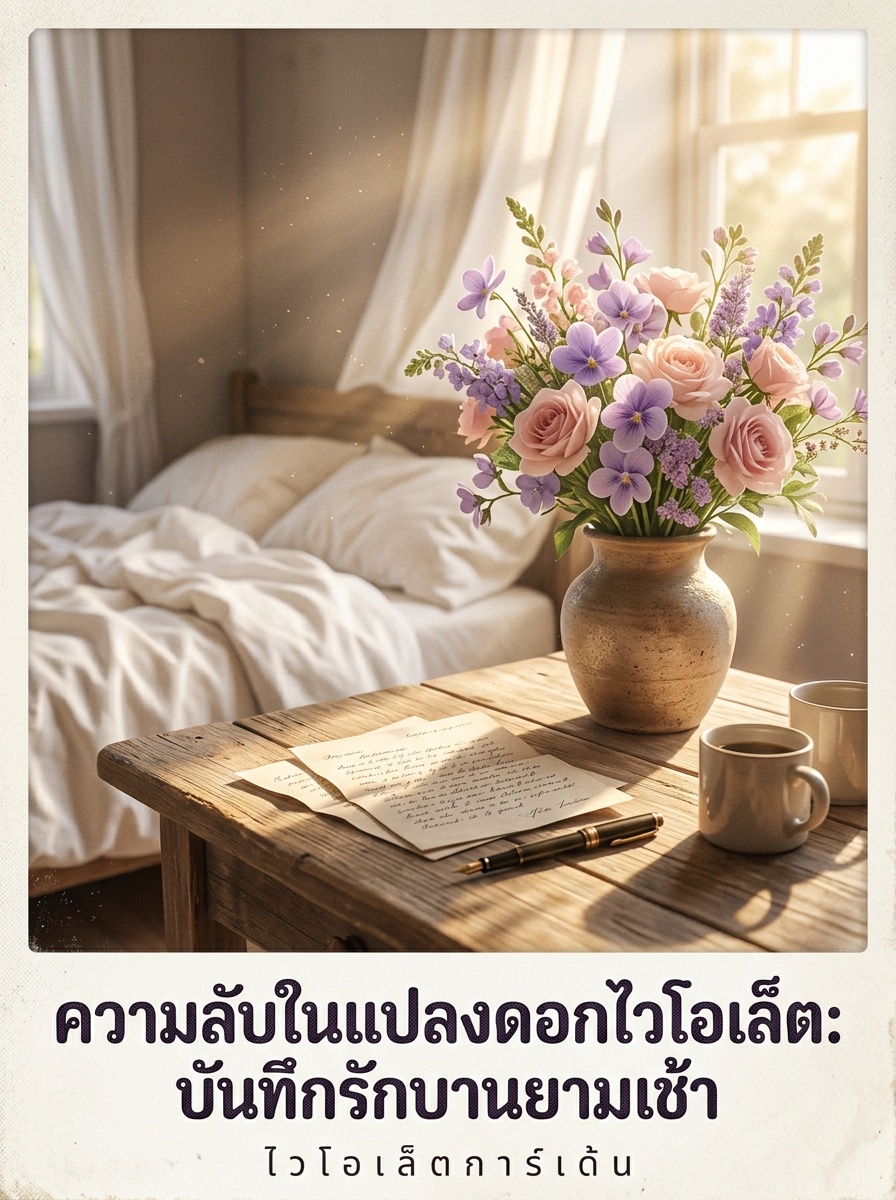 ความลับในแปลงดอกไวโอเล็ต: บันทึกรักบานยามเช้า