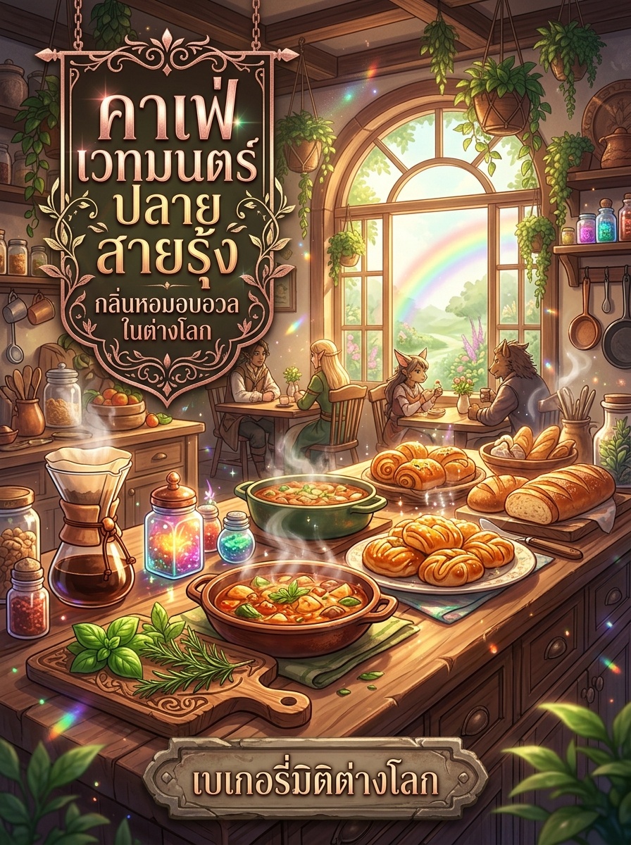 คาเฟ่เวทมนตร์ปลายสายรุ้ง: กลิ่นหอมอบอวลในต่างโลก