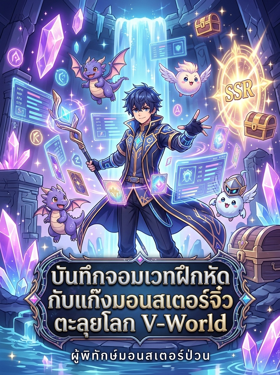 บันทึกจอมเวทฝึกหัดกับแก๊งมอนสเตอร์จิ๋วตะลุยโลก V-World