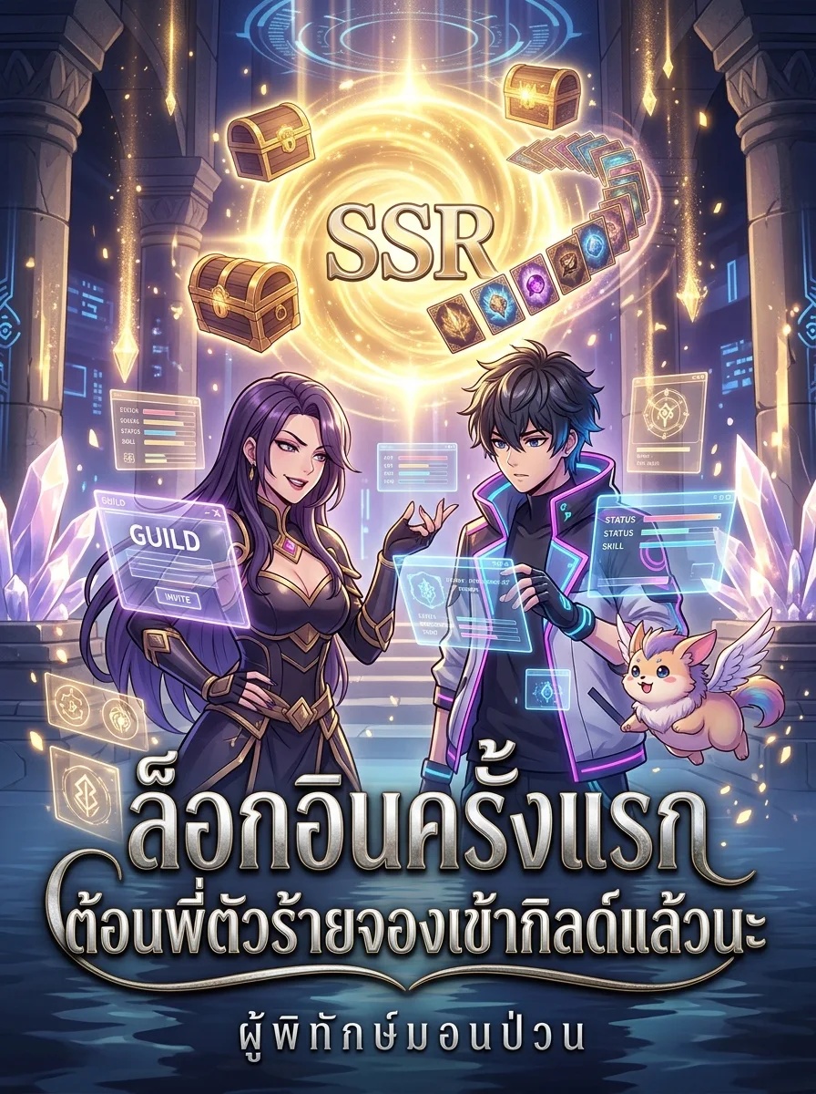ล็อกอินวันแรก ก็ถูกรุ่นพี่ตัวร้ายจองตัวเข้ากิลด์ซะแล้ว