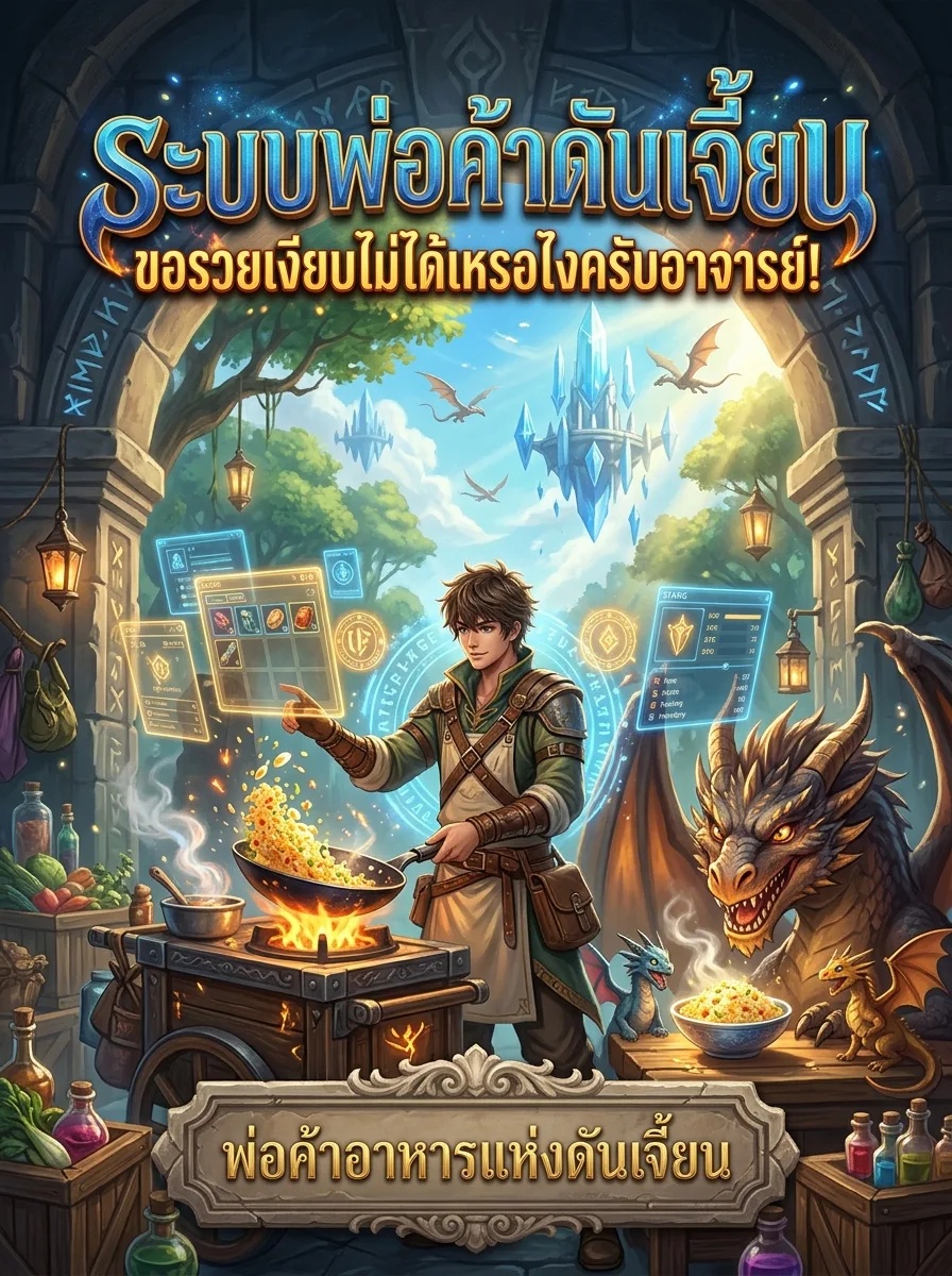 ระบบพ่อค้าดันเจี้ยน: ขอรวยเงียบๆ ไม่ได้หรือไงครับอาจารย์!