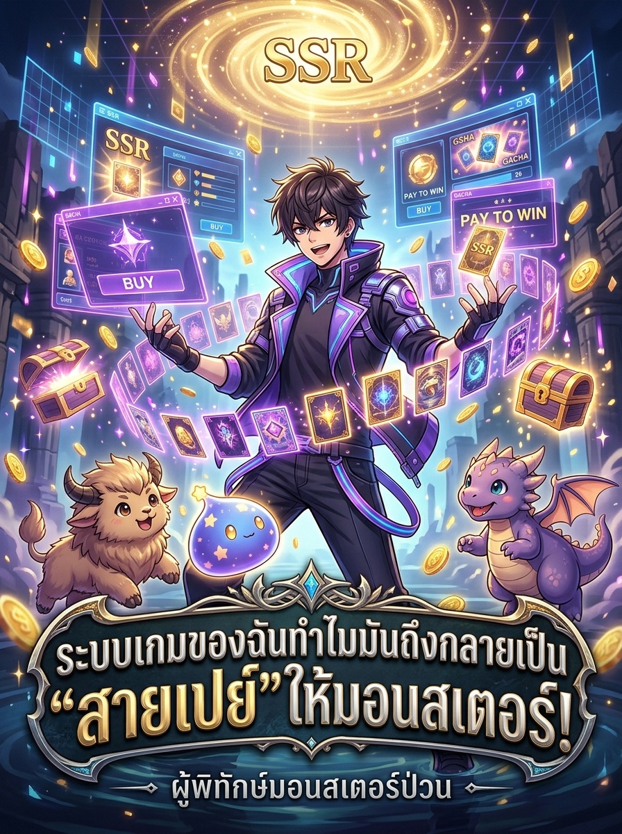 ระบบเกมของผมทำไมมันถึงกลายเป็น 'สายเปย์' ให้มอนสเตอร์!