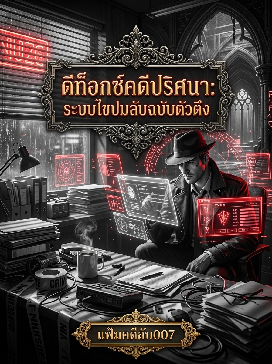 ดีท็อกซ์คดีปริศนา: ระบบไขปมลับฉบับตัวตึง