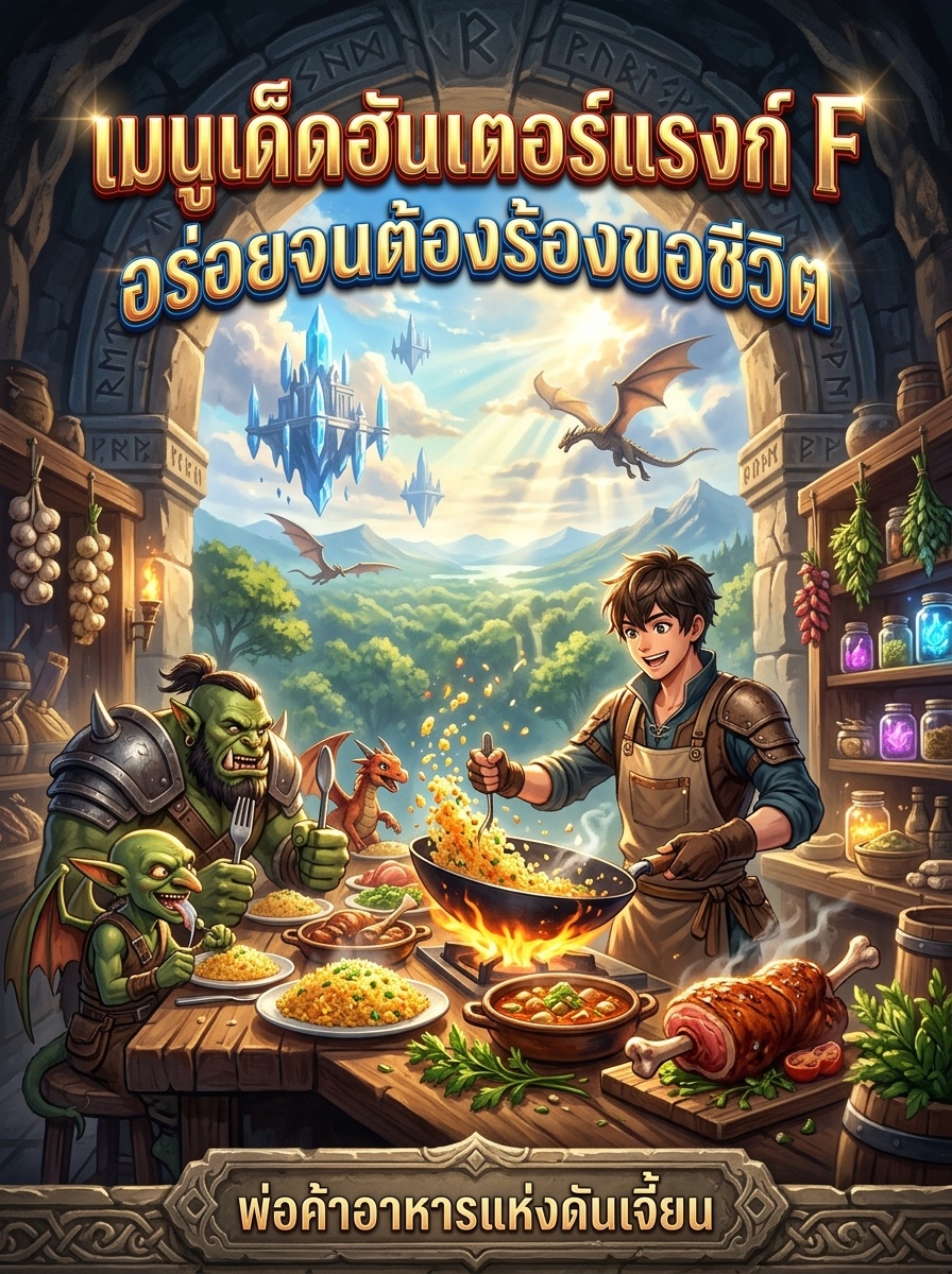 เมนูเด็ดฮันเตอร์แรงก์ F: อร่อยจนต้องร้องขอชีวิต