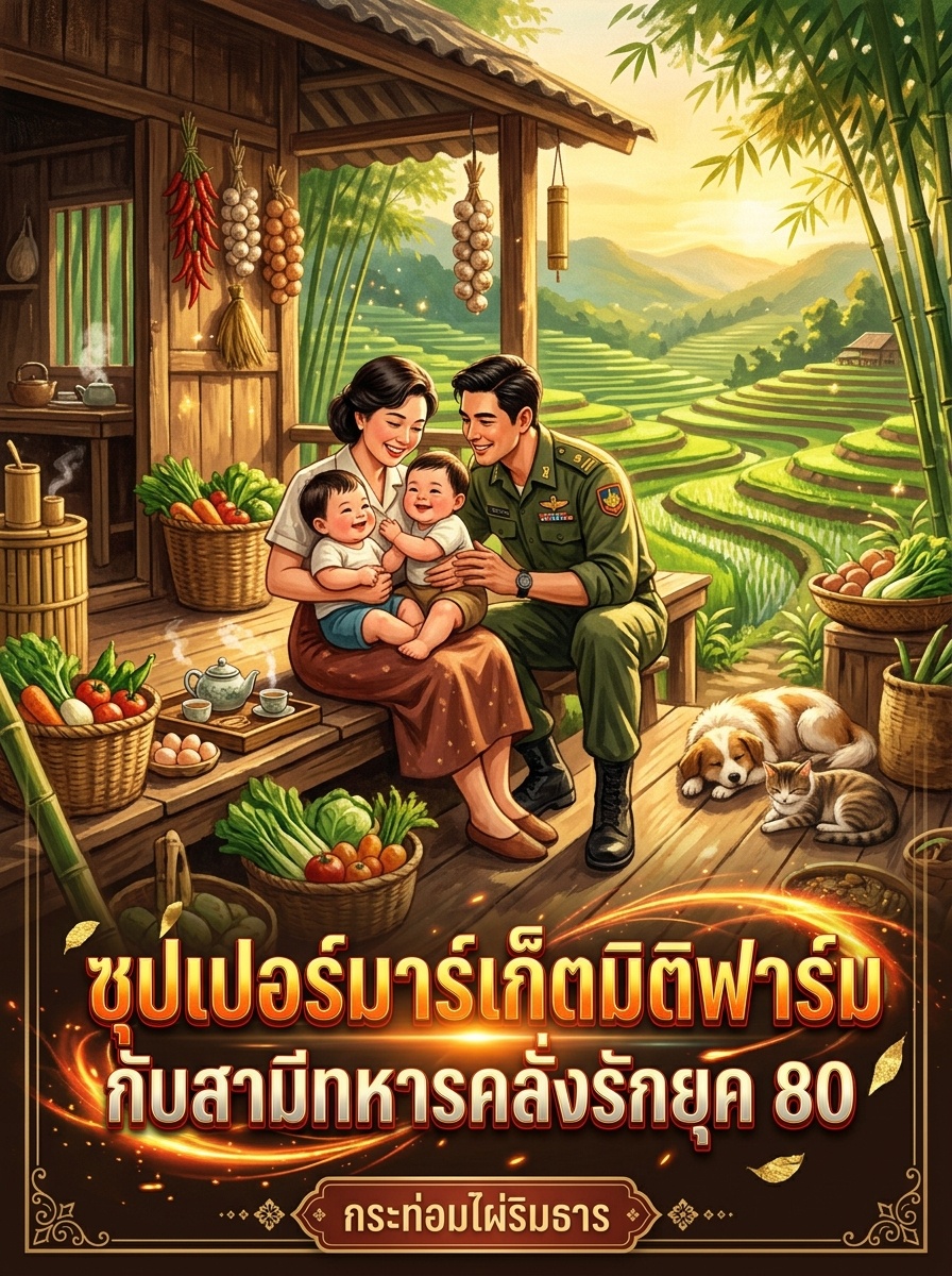 ซุปเปอร์มาร์เก็ตมิติฟาร์มกับสามีทหารคลั่งรักในยุค 80
