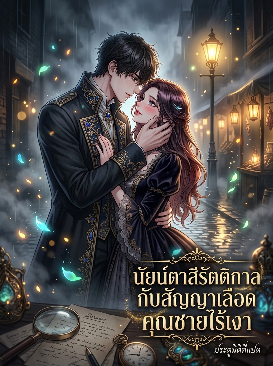 นัยน์ตาสีรัตติกาลกับพันธสัญญาเลือดคุณชายไร้เงา
