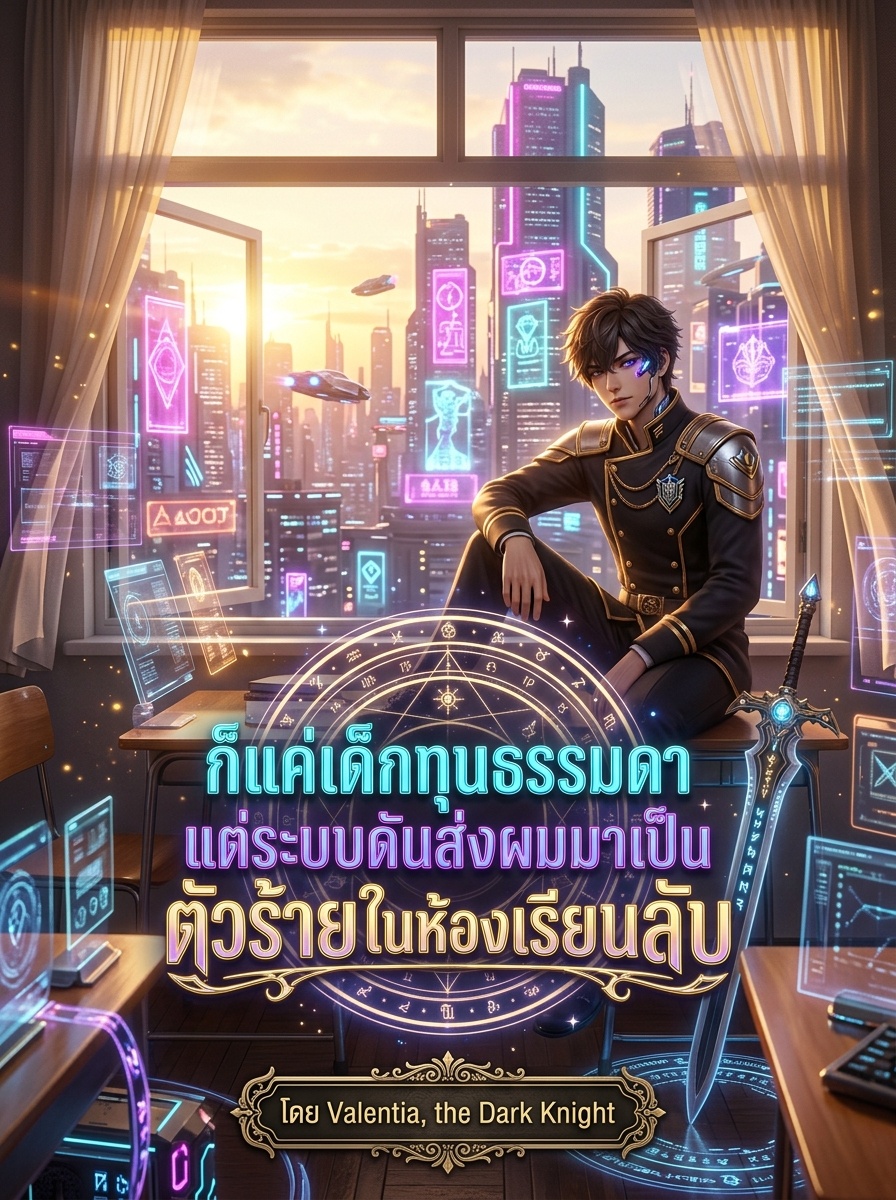 แค่นักเรียนทุนธรรมดา แต่ระบบดันส่งผมไปเป็นตัวร้ายในคลาสลับ