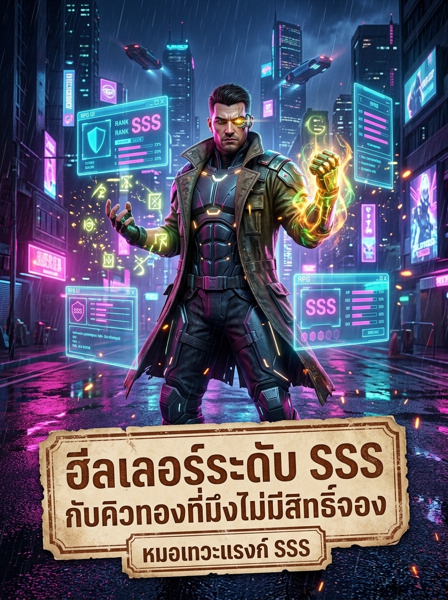 ฮีลเลอร์ระดับ SSS กับคิวทองที่มึงไม่มีสิทธิ์จอง