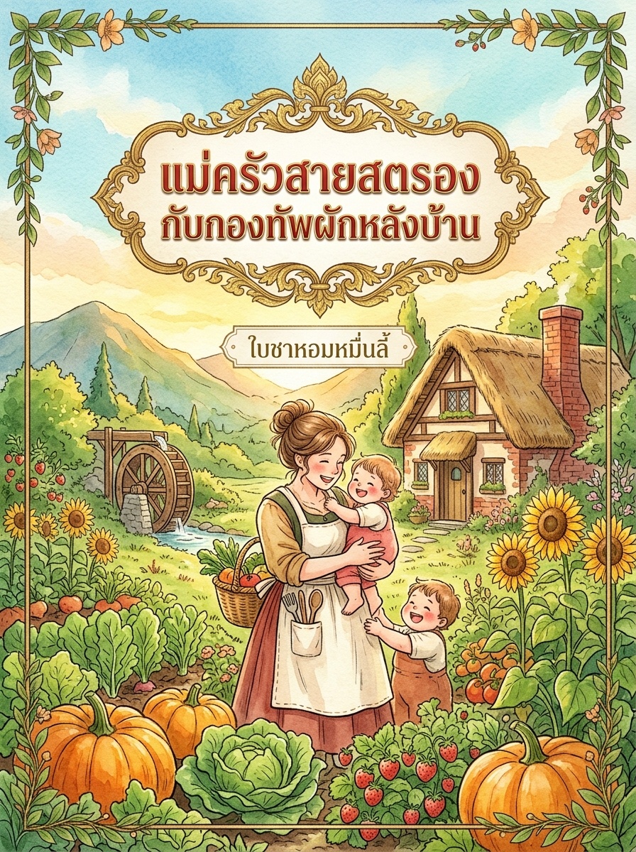แม่ครัวสายสตรองกับกองทัพผักหลังบ้าน