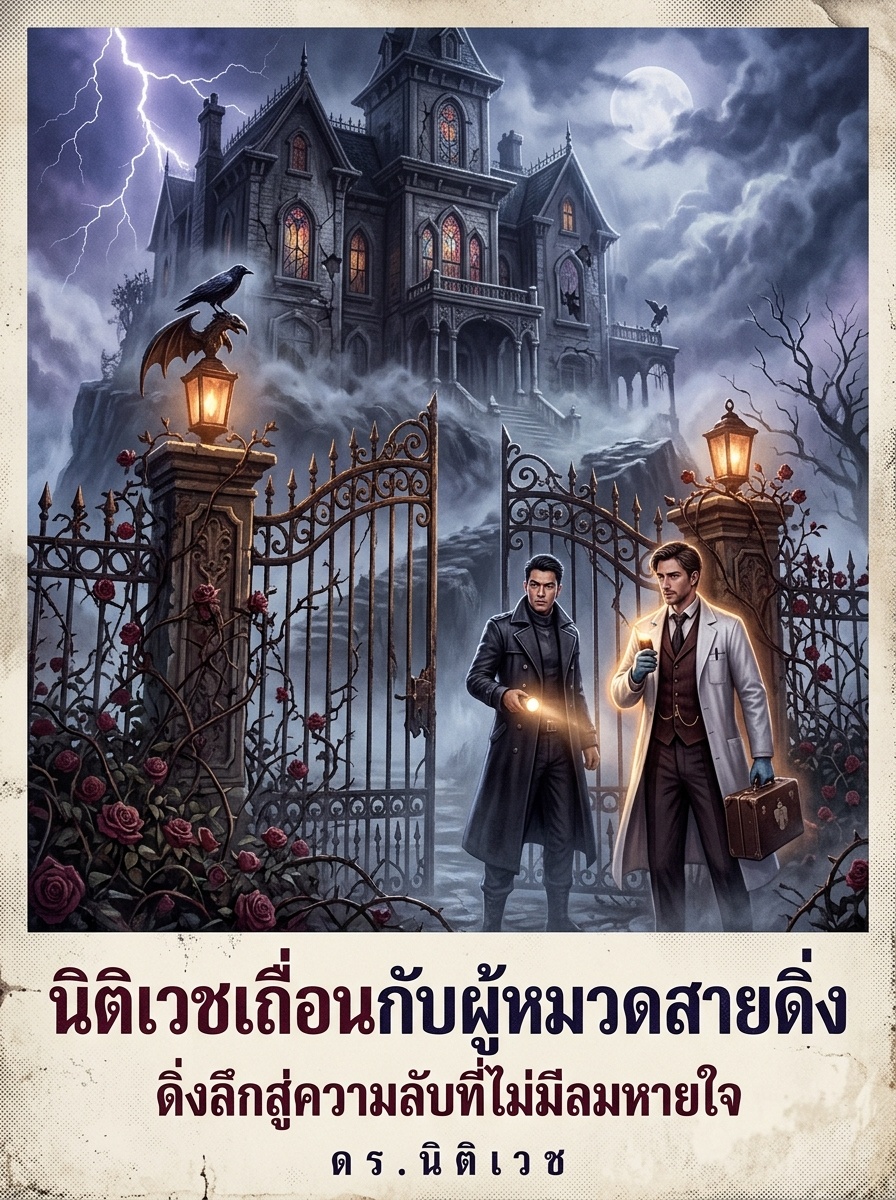 นิติเวชเถื่อนกับผู้หมวดสายดิ่ง: ดิ่งลึกสู่ความลับที่ไร้ลมหายใจ