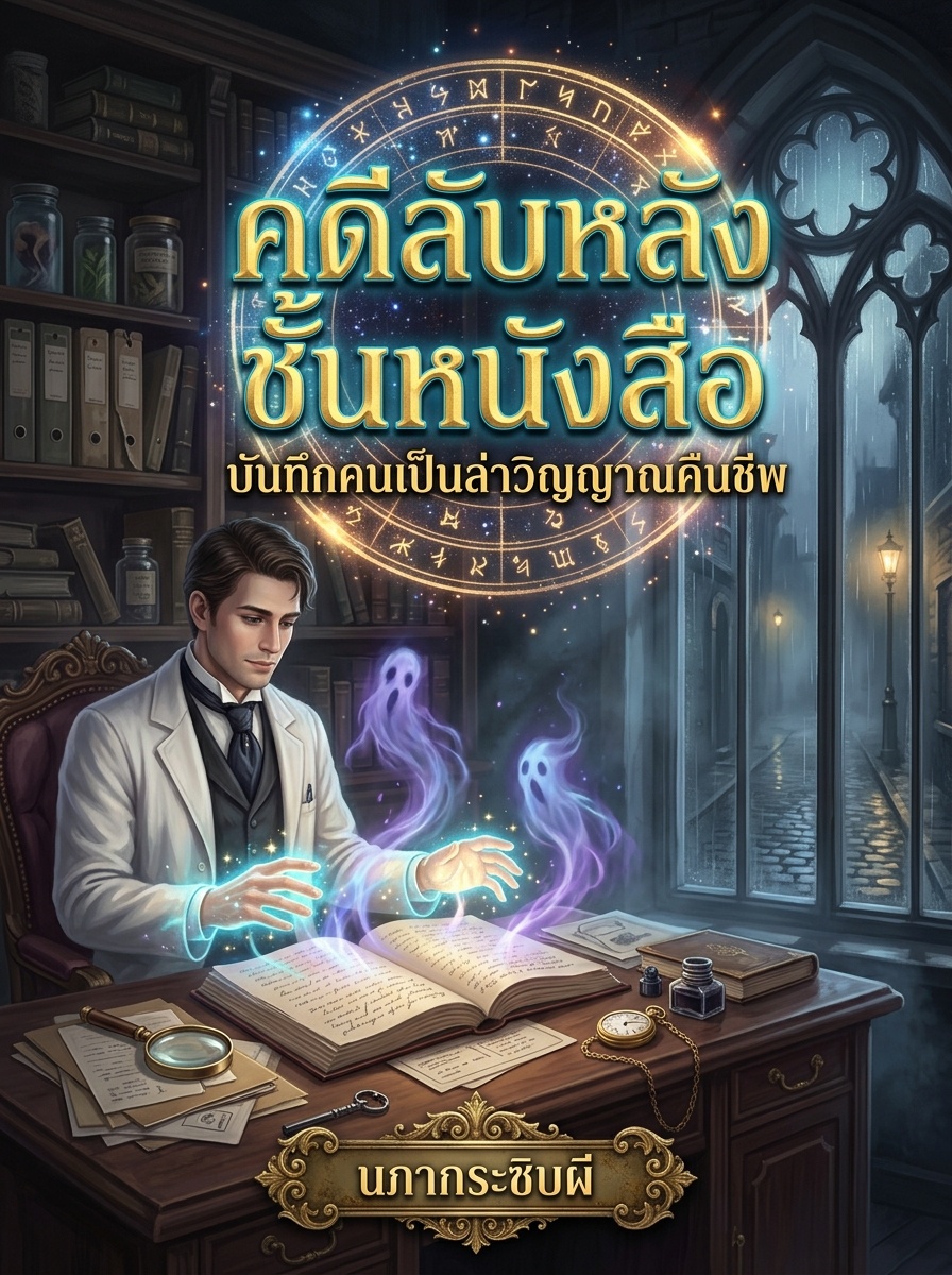คดีลับหลังชั้นหนังสือ: บันทึกคนเป็นล่าวิญญาณคืนชีพ