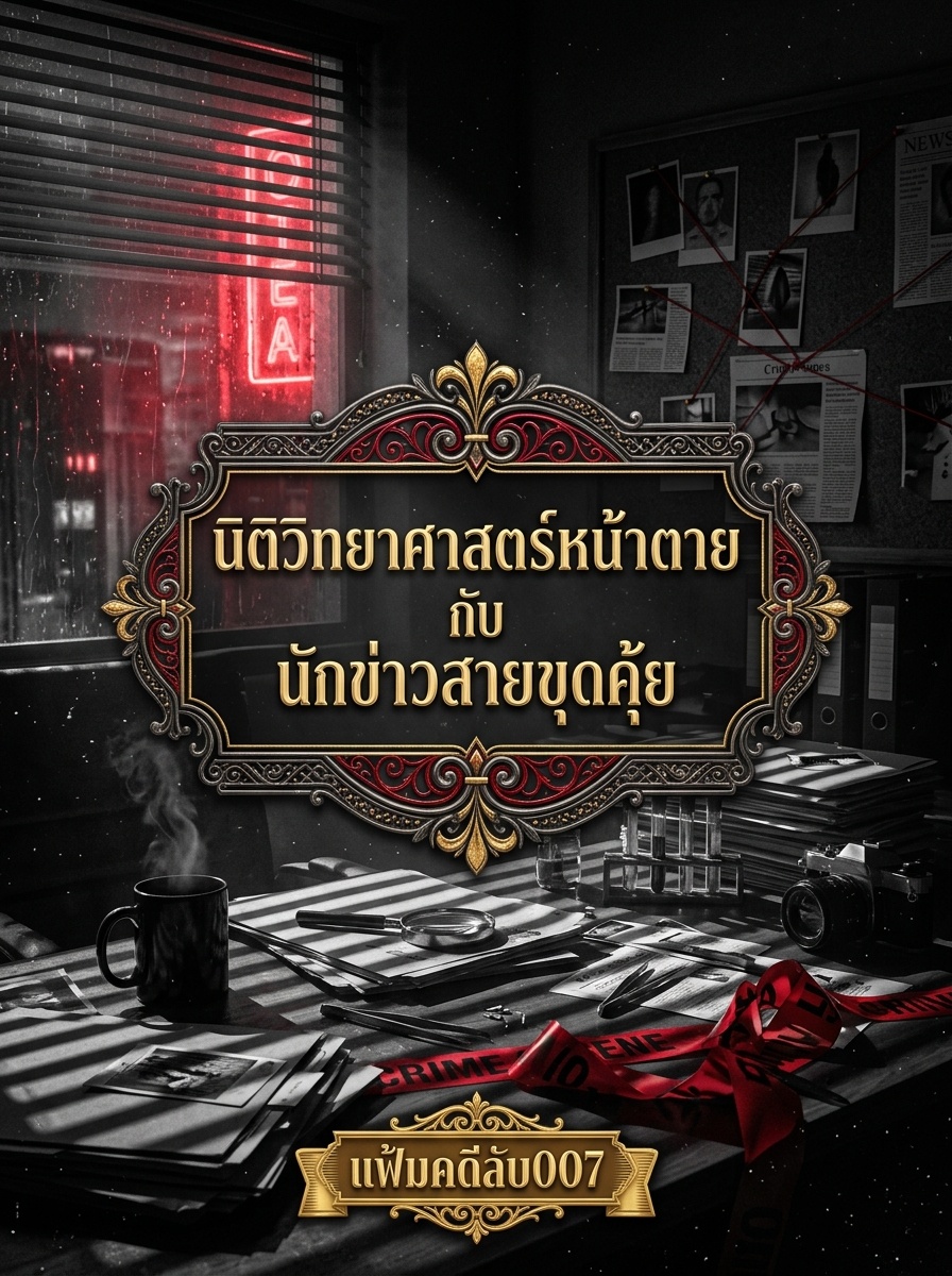 นิติวิทยาศาสตร์หน้าตายกับนักข่าวสายขุดคุ้ย