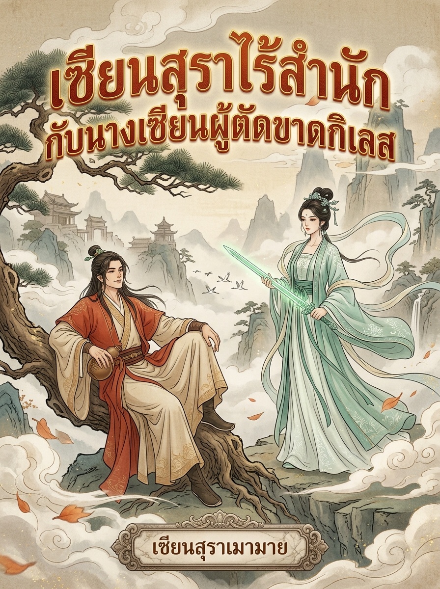 เซียนสุราไร้สำนักกับนางเซียนผู้ตัดขาดกิเลส