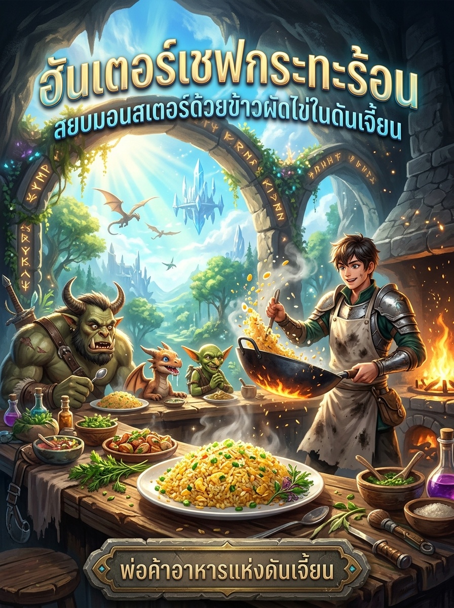 ฮันเตอร์เชฟกระทะร้อน: สยบมอนสเตอร์ด้วยข้าวผัดไข่ในดันเจี้ยน