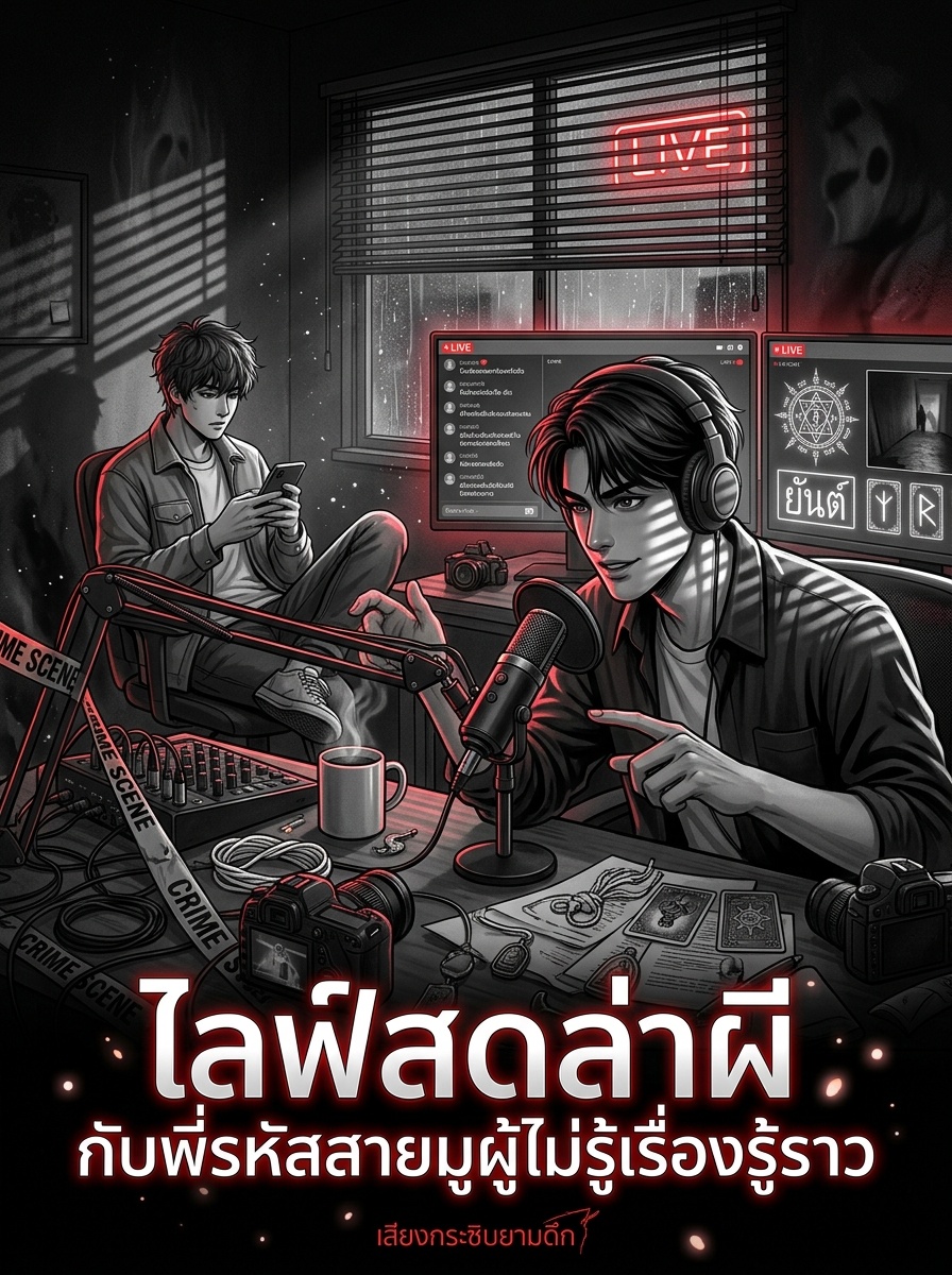 ไลฟ์สดล่าผีกับพี่รหัสสายมูผู้ไม่รู้เรื่องรู้ราว