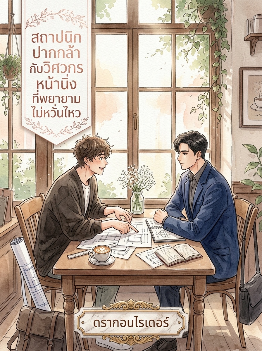 สถาปนิกปากกล้ากับวิศวกรหน้านิ่งที่พยายามไม่หวั่นไหว