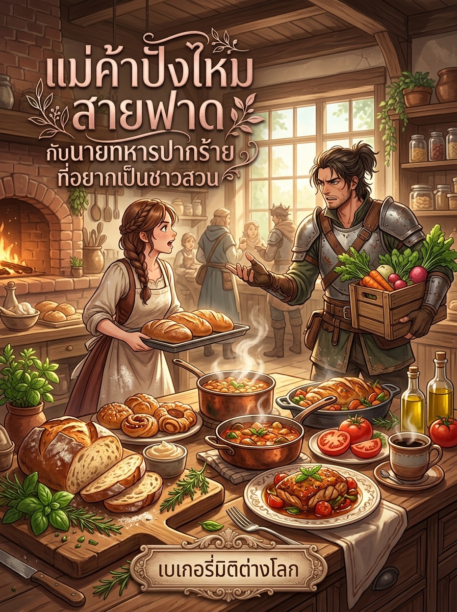 แม่ค้าขนมปังสายฟาด กับนายทหารปากร้ายที่อยากเป็นชาวสวน