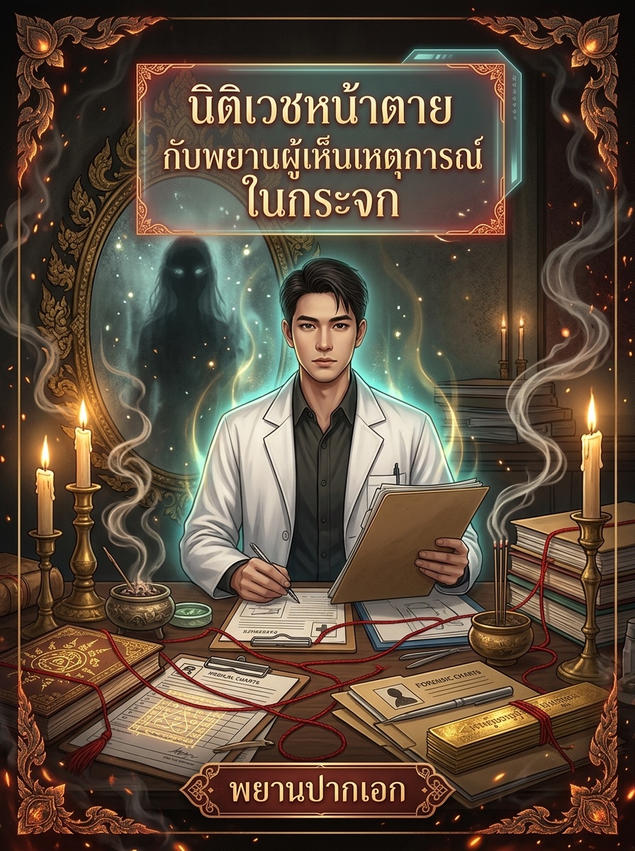 นิติเวชหน้าตายกับพยานผู้เห็นเหตุการณ์ในกระจก