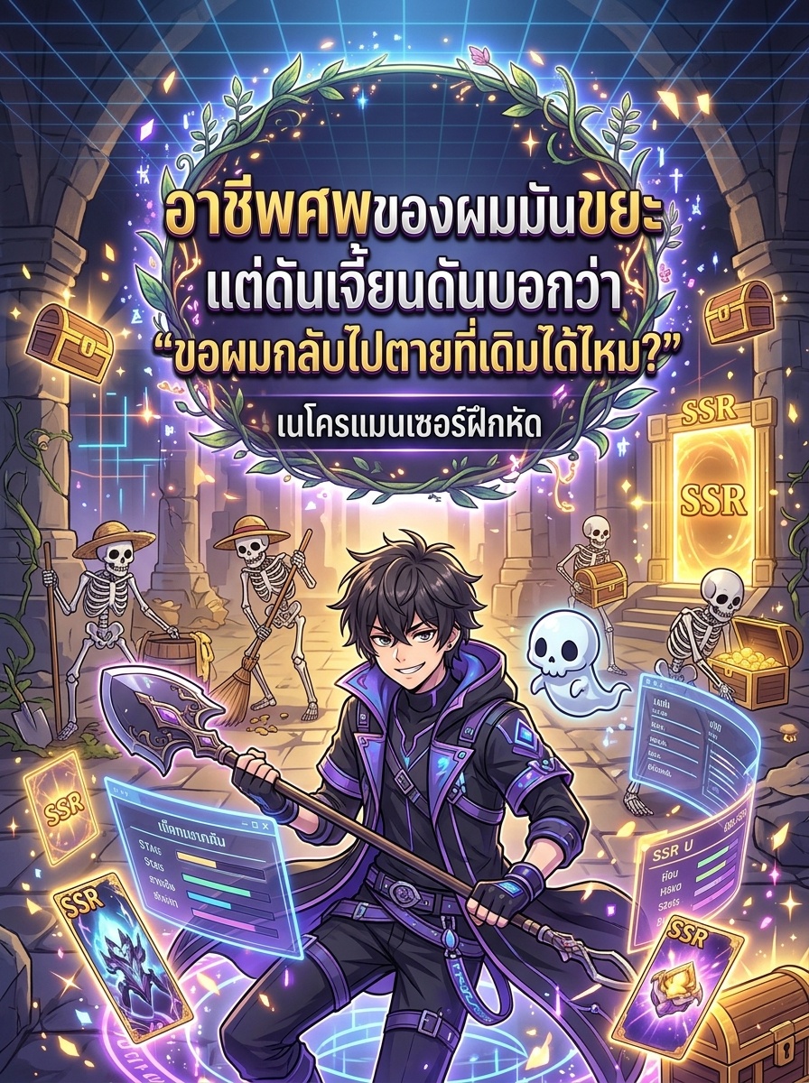 อาชีพซากศพของผมคือขยะ แต่ดันเจี้ยนดันบอกว่า "ขอกลับไปตายที่เดิมได้ไหม?