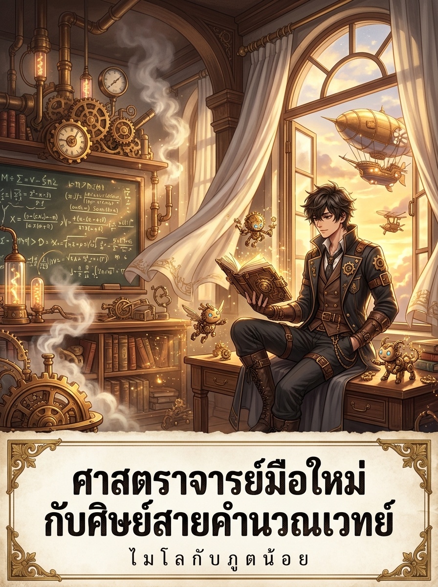 ศาสตราจารย์มือใหม่กับศิษย์สายคำนวณเวท