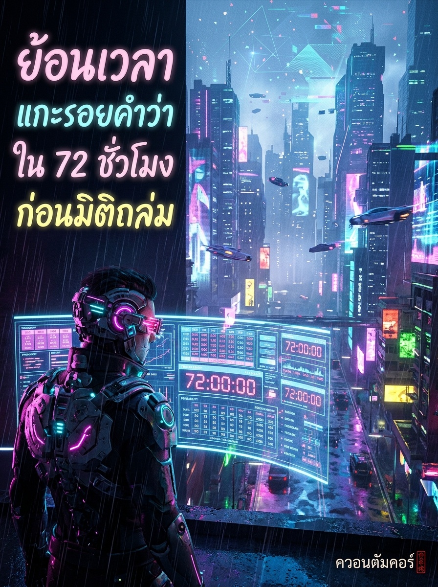ย้อนเวลาแกะรอยความน่าจะเป็น ใน 72 ชั่วโมงก่อนมิติถล่ม