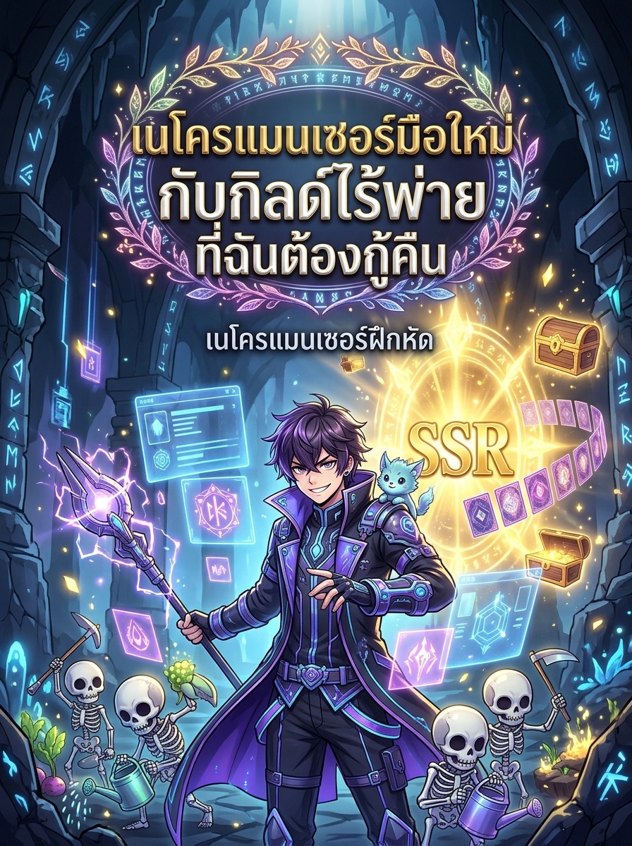เนโครแมนเซอร์มือใหม่กับกิลด์ไร้พ่ายที่ผมต้องกู้คืน