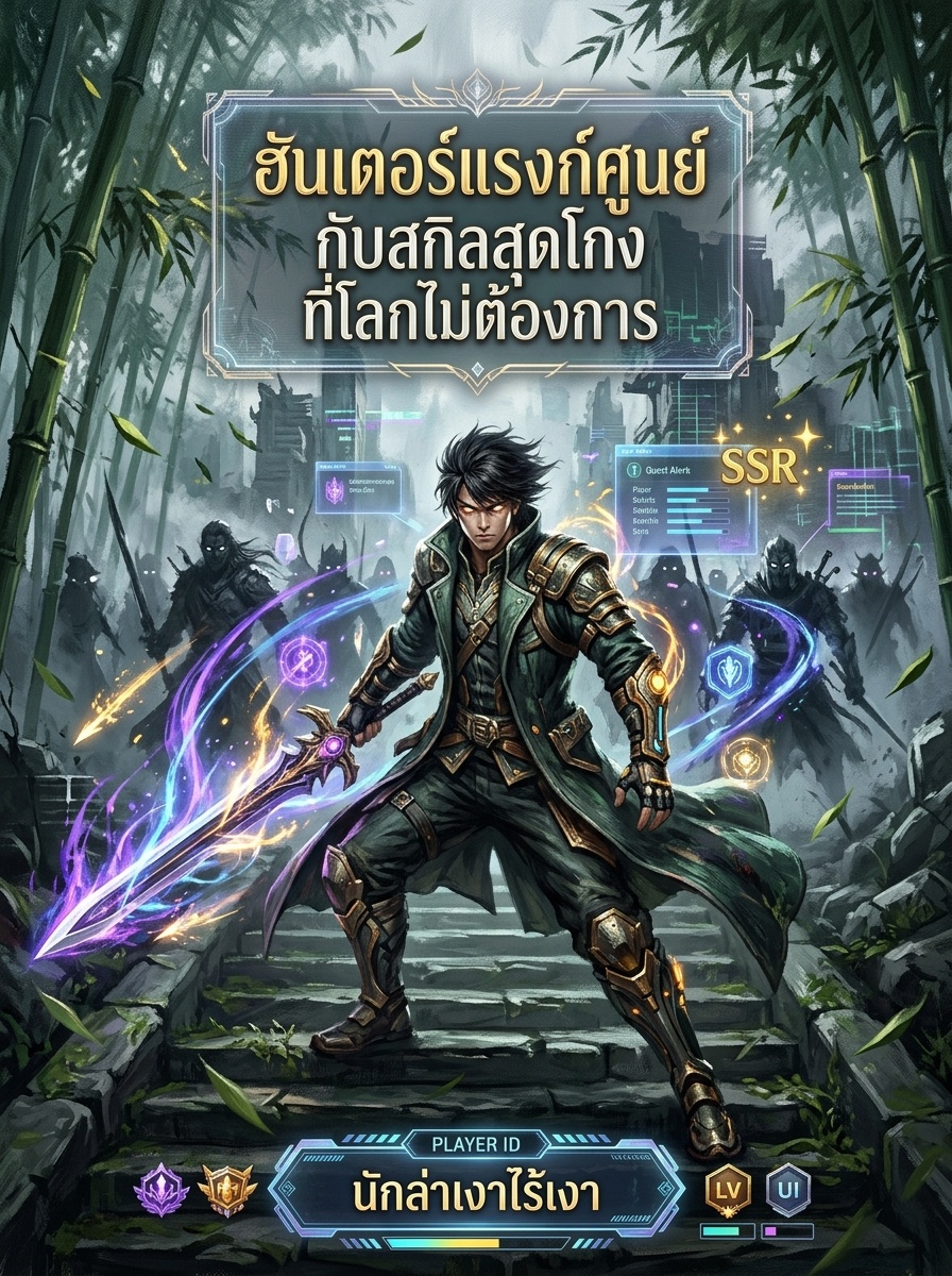 ฮันเตอร์แรงก์ศูนย์กับสกิลโกงที่โลกไม่ต้องการ