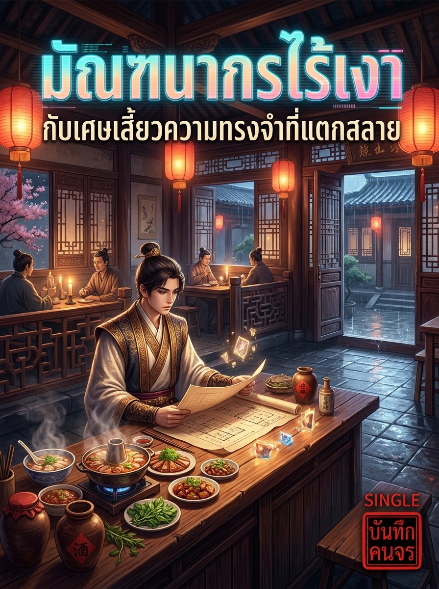 มัณฑนากรไร้เงา กับเศษเสี้ยวความทรงจำที่แตกสลาย