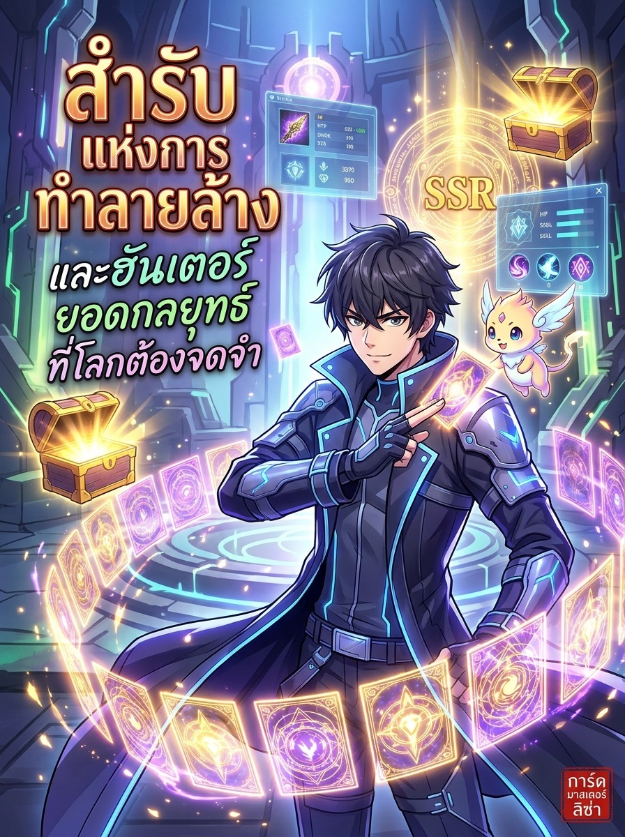 เด็คการ์ดพินาศ กับฮันเตอร์สายวางแผนที่โลกต้องจำ
