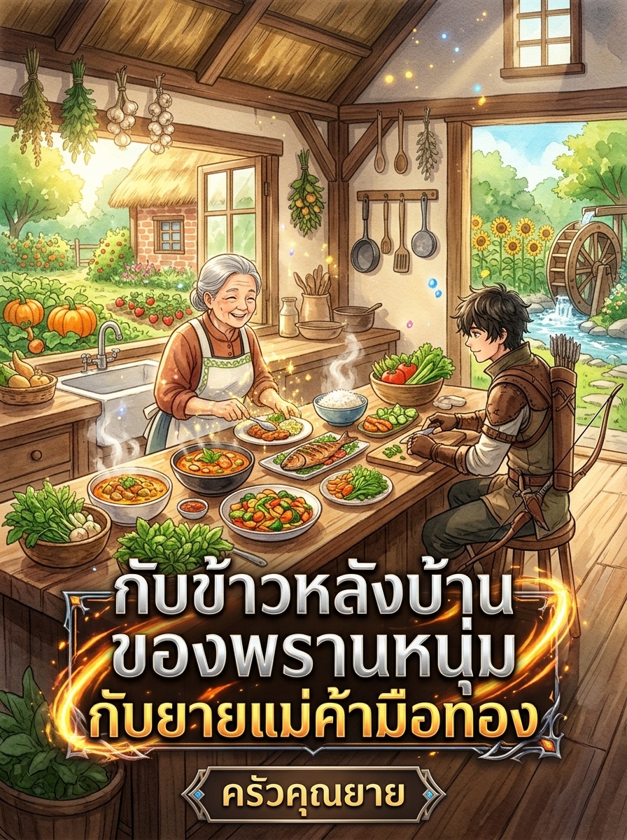 กับข้าวหลังบ้านของพรานหนุ่มกับยายแม่ค้ามือทอง