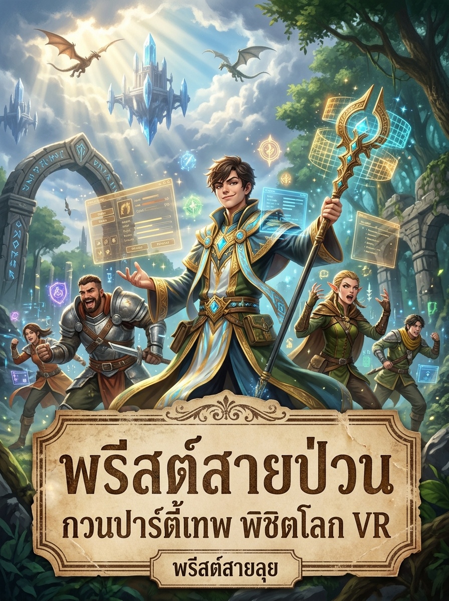 พรีสต์สายป่วน กวนปาร์ตี้เทพพิชิตโลก VR