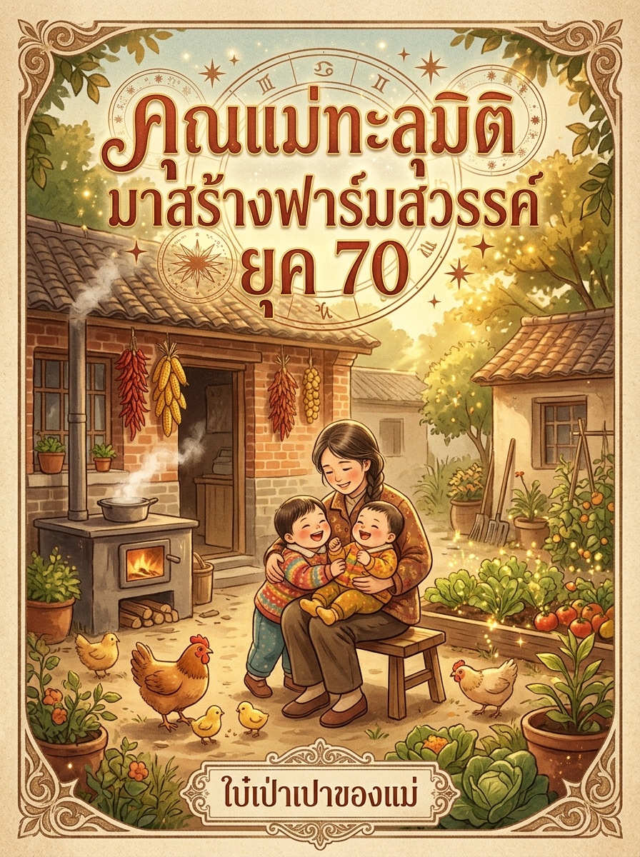 คุณแม่ทะลุมิติมาสร้างฟาร์มสวรรค์ในยุค 70