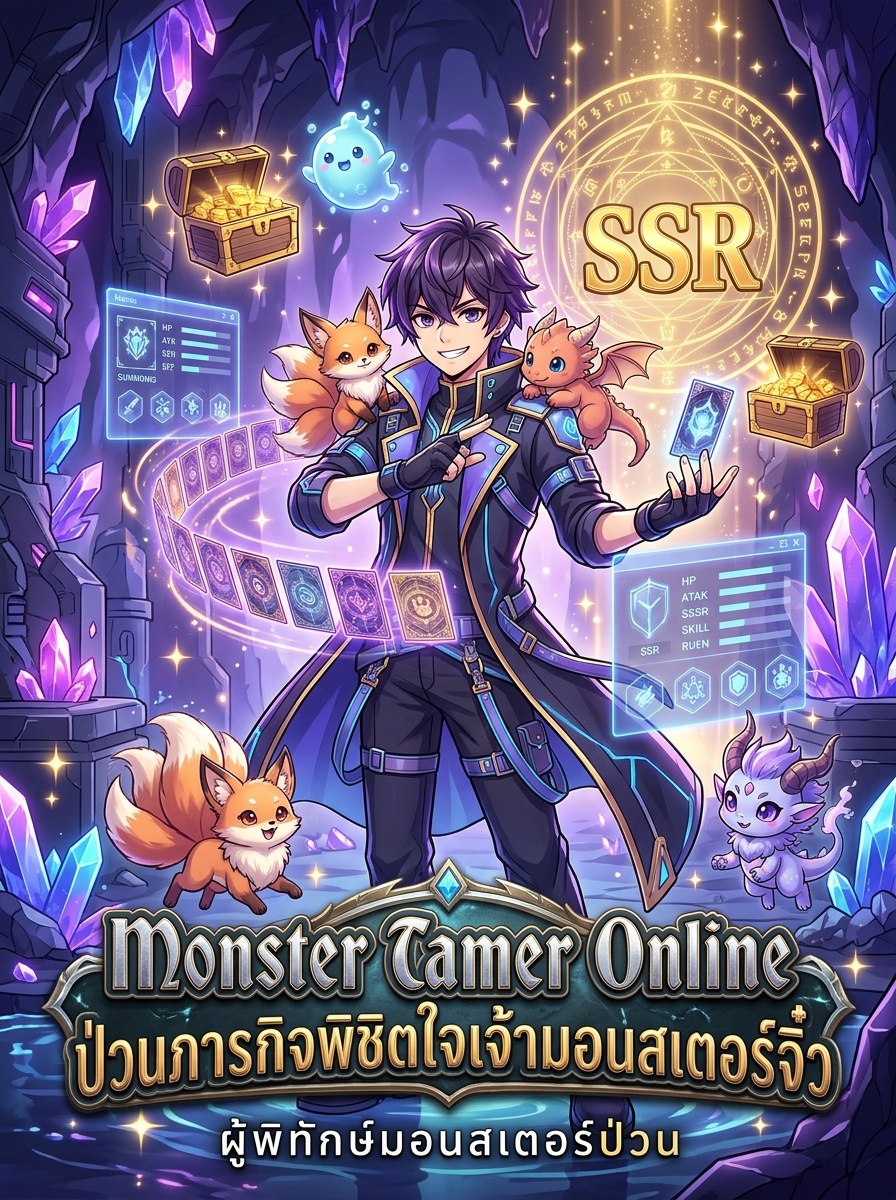 Monster Tamer Online: ป่วนภารกิจพิชิตใจเจ้ามอนสเตอร์จิ๋ว