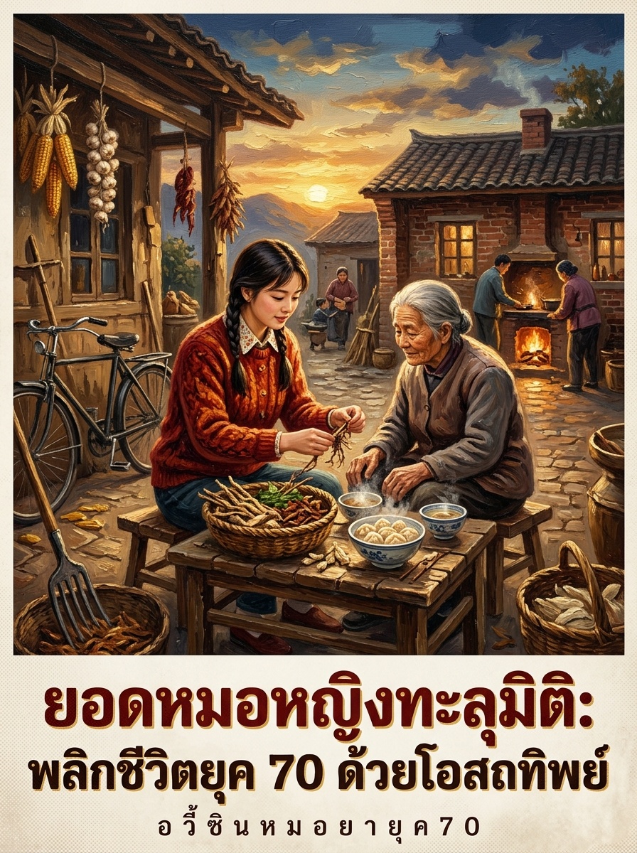 ยอดหมอหญิงทะลุมิติ: พลิกชีวิตในยุค 70 ด้วยโอสถทิพย์