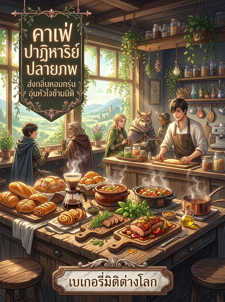 คาเฟ่ปาฏิหาริย์ปลายภพ: ส่งกลิ่นหอมกรุ่นอุ่นหัวใจข้ามมิติ