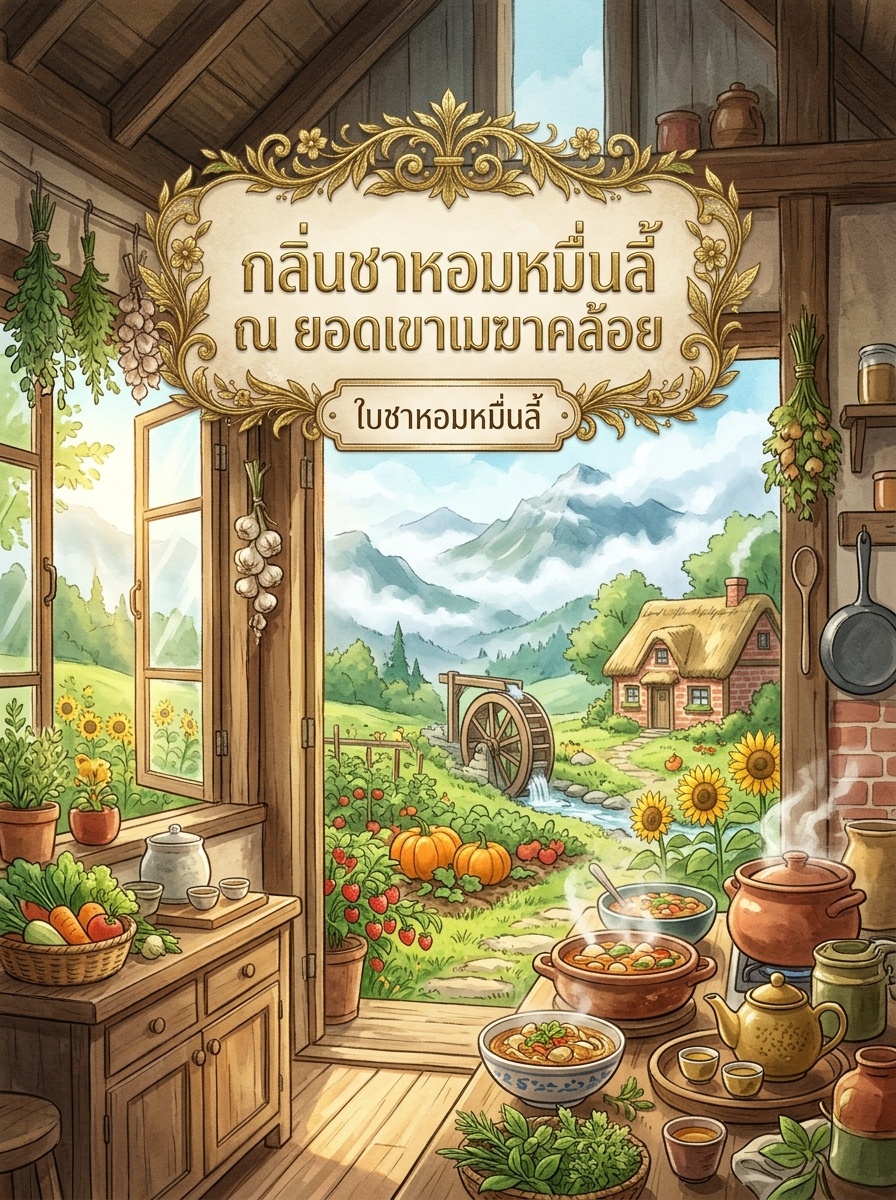 กลิ่นชาหอมหมื่นลี้ ณ ยอดเขาเมฆาคล้อย