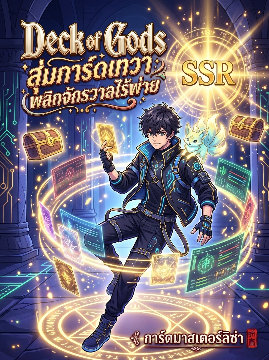 Deck of Gods: สุ่มการ์ดเทวาพลิกจักรวาลไร้พ่าย