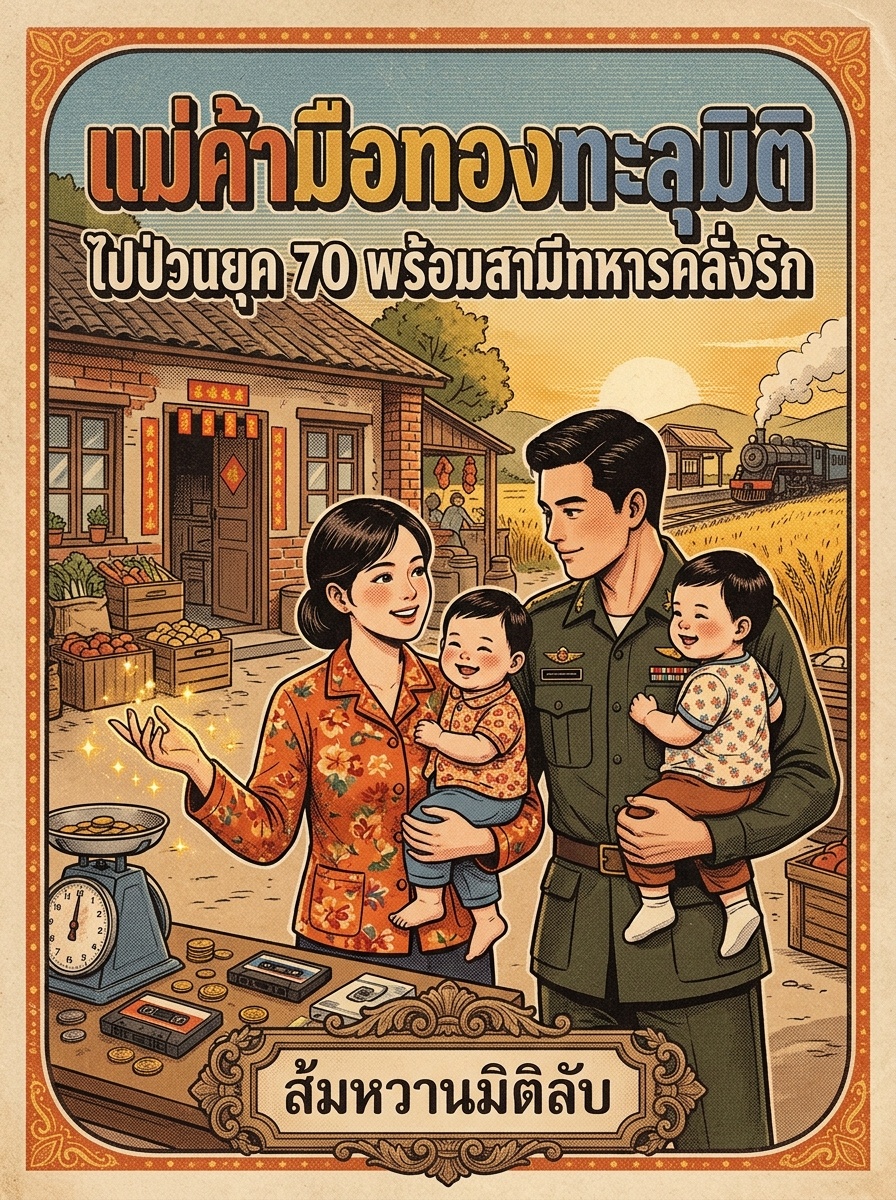 แม่ค้ามือทองทะลุมิติไปป่วนยุค 70 พร้อมสามีทหารคลั่งรัก