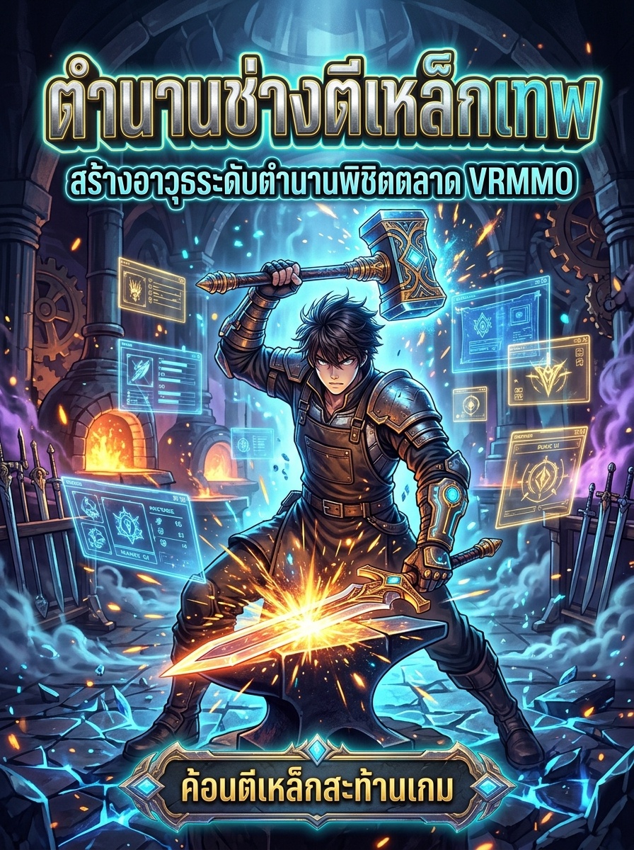 ตำนานช่างตีเหล็กเทพ: สร้างอาวุธระดับตำนานยึดครองตลาด VRMMO