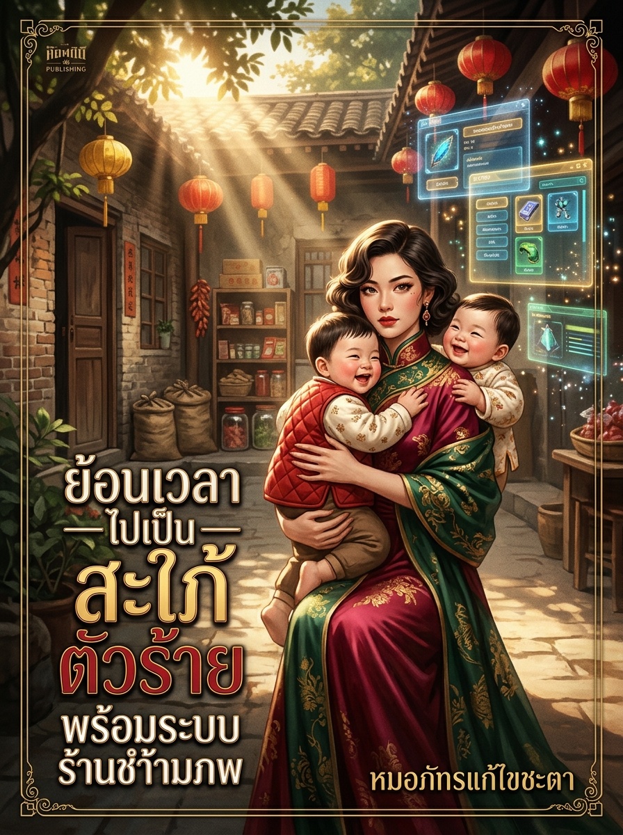 ย้อนเวลาไปเป็นสะใภ้ตัวร้าย พร้อมระบบร้านชำข้ามภพ