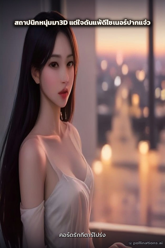 สถาปนิกหนุ่มมา3D แต่ใจดันแพ้ดีไซเนอร์ปากแจ๋ว