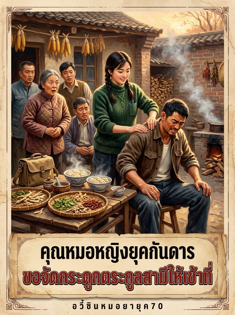 คุณหมอหญิงในยุคกันดาร ขอจัดกระดูกตระกูลสามีให้เข้าที่
